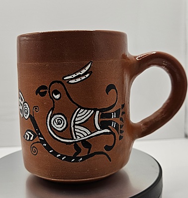 Util Art - Clay - Coffee Cup - Traditional